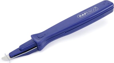 Nietjesverwijderaar - Ontnieter - Kantoorwerk - Met grip - 14cm - Blauw