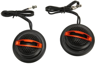 Golden crown - Car Tweeters - 2 - Uitstekende geluidskwaliteit - 1.57 inch - Bas en hoge tonen - Ideaal voor autoradio's - Geschikt voor 2-kanaals s...