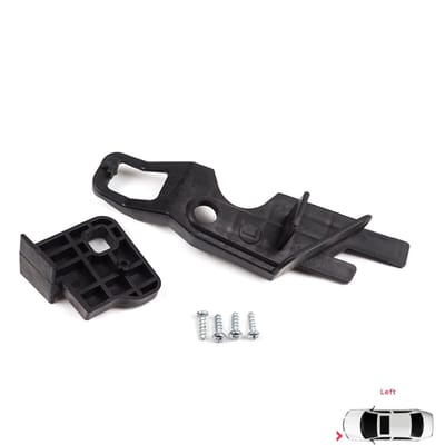 BHL518 Support de Phare Support de Montage Jeu de Pattes Côté Gauche pour Peugeot 301 2012-2017 Pré-Facelift 9675139480