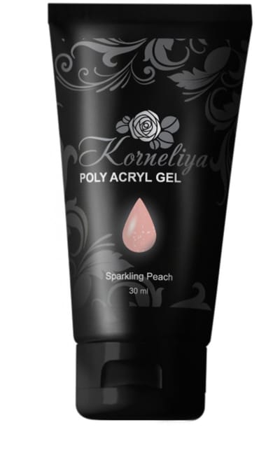 Korneliya Poly Acryl Gel SPARKLING PEACH 30 Gram