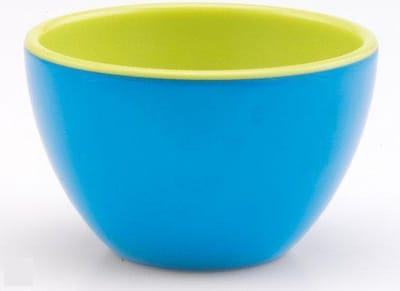 Zak!Designs Twotone Serveerschaaltjes - 7,5 cm - Aqua blauw - Set van 4 stuks