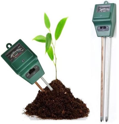 Bodemtester / PH-Meter / Bodem Meter / 3-in-1 Functionaliteit