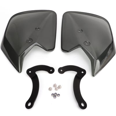 1 paar Motor Handkappen Rookkleurige Stuur Handkappen voor NMAX 125150155 XMAX 250 300 400 gray