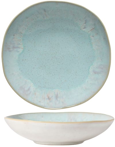 Costa Nova Diepe Borden / Pastaborden Casafina Eivissa Sea Blue ø 23 cm - 6 stuks