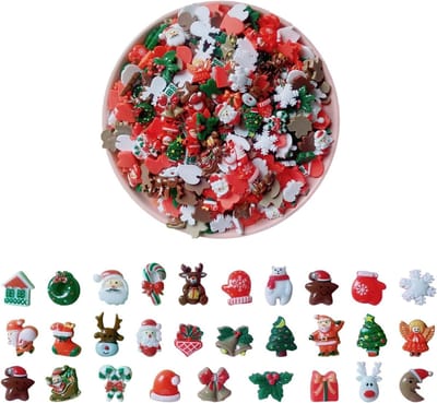 50 Stuks Verschillende Houten Hangers - Kerstboom, Sneeuwman en Bel Decoraties voor DIY Ambachten en Creatieve Projecten