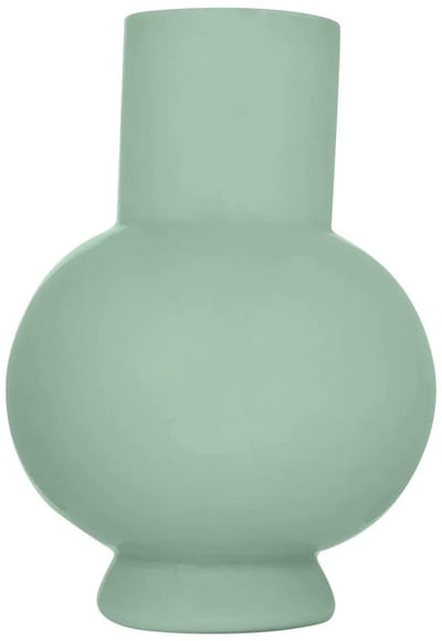 Hakbijl Glass Bloemenvaas Deborah - Groen - glas - D31 x H39 cm