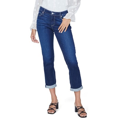 PAIGE Brigitte Gibson Distressed Maat: W23 | Slim Jeans Outlet | Dames | Blauw