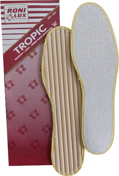 Ronilux Tropic Badstof Inlegzool - Voor Droge en Frisse Voeten - Maat 46/47