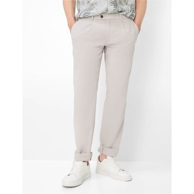 Eurex Heren Broek  Style LUIS SILVER KITT, lichtgrijs, maat 255U
