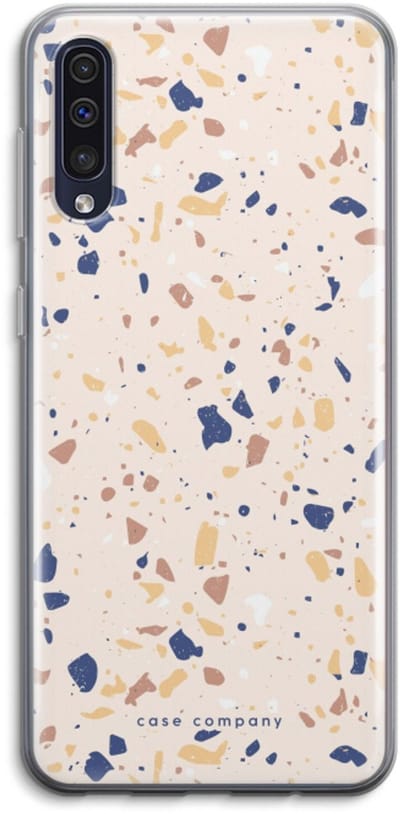 Case Company® - Hoesje geschikt voor Samsung Galaxy A50 hoesje - Terrazzo N°23 - Soft Cover Telefoonhoesje - Bescherming aan alle Kanten en Schermrand