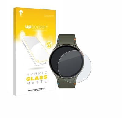 upscreen - Screenprotector voor Samsung Galaxy Watch 7 (44 mm) - Folie Beschermfolie Beschermglas matte