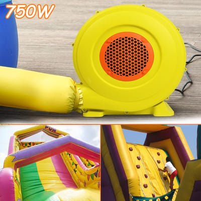 750 W ventilator, luchtpomp, radiaalventilator, permanente ventilator, elektrische afzuigventilator, ventilator, windmachine, turboventilator met netsnoer, draagbaar voor opblaasbaar speelgoed,