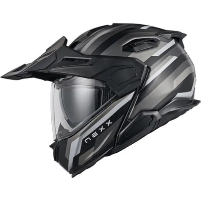 Nexx X.Lifecountry Westbound Zwart Mat Grijs Systeemhelm - Helm