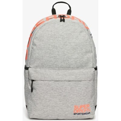 Superdry Windyachter Montana Rugzak met Logo Lichtgrijs Grootte: 1SIZE