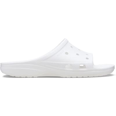 Crocs Classic Slide Thermoplastische Vrouwen Witte Slippers