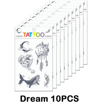 PETIT FANCY Tattoo Sticker (23 Options) #Dream 10PCS