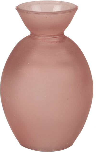 ARTYFETES - Roze glazen vaas 150ml mat afwerking
