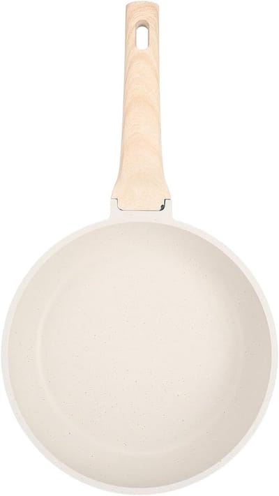 Koekenpan - Omeletpan Eierpan - Koken - Gelijkmatige warmteverdeling - 17.1 x 10.0 inch - Zwart