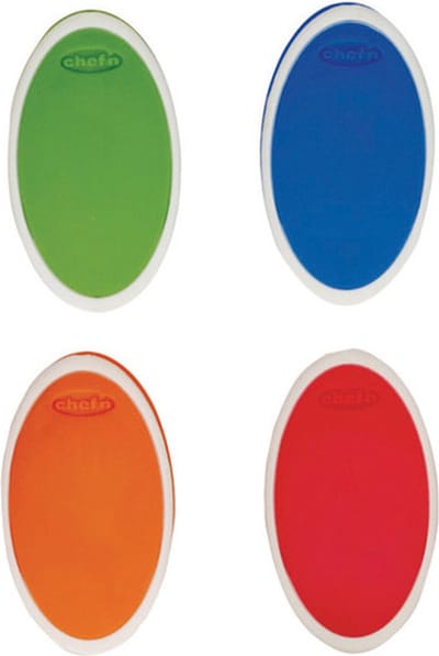 Vershoudclips, Zakafsluiters, Set van 4 Stuks, Kunststof, Magnetisch, Gekleurd - Chef'n
