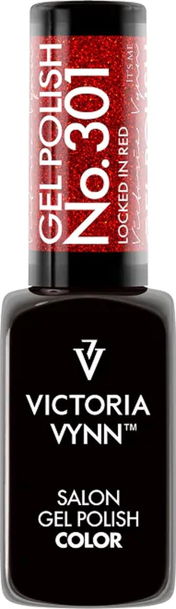 Gellak Victoria Vynn- Gel Nagellak- Salon Gelpolish Color Locked In Red  8ml - 301
