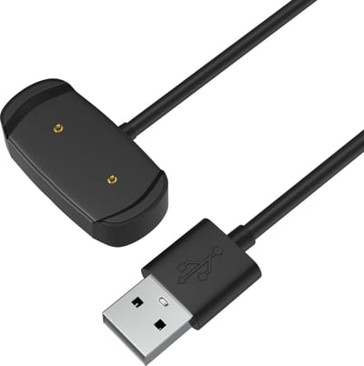Compatibel met Amazfit GTR 2 / Amazfit GTS 2 / Amazfit T-Rex Pro connected horloge. 1 kabellengte Zwart lengte 1 m