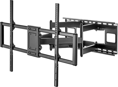 Maclean - Draaibare TV-beugel / houder - VESA900x600 - 60-120" - 120kg - Zwart