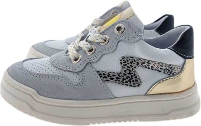 Develab - 42890 - Lage schoenenMeisjesKindersneakers - Kleur: Wit/beige - Maat: 29