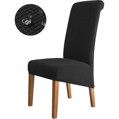 Grote Maat Stoelhoezen Hoge Rug Grote Keuken Bureau Stoelhoes Verstelbare Zitting Spandex Hoes voor Banket Thuis 1 piece