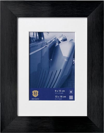 Fotolijst - Henzo - Luzern - Fotomaat 13x18 cm - Zwart