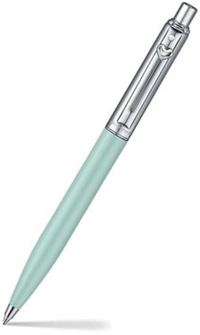 Balpen Sheaffer Sentinel 321 EMILY IN PARIS Matte Green chrome plated trims heart shaped clip emblem