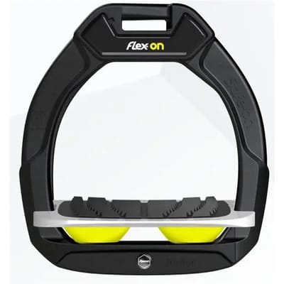 Veiligheidsstijgbeugels Ruiter Slope Grip Zwart/Grijs/Geel Flex-On Safe-On