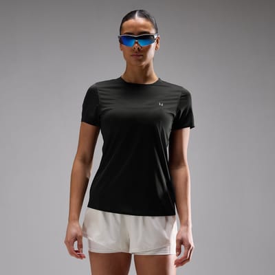 MP Dames Velocity Ultra Mesh T-Shirt - Zwart - XS