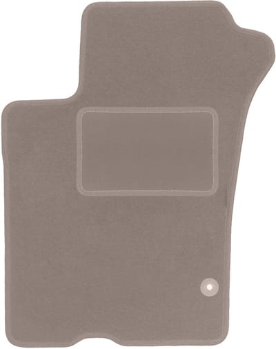Beige bestuurdersmat voor: Mercedes ML W163 SUV (1998-2005)