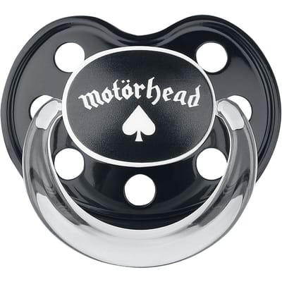 Motörhead Speen voor babys - Metal Kids - Logo - voor Kinderen - zwart