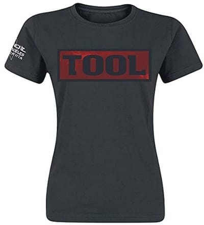 Vrouwen Skinny Fit T-shirt met Shaded Box Design