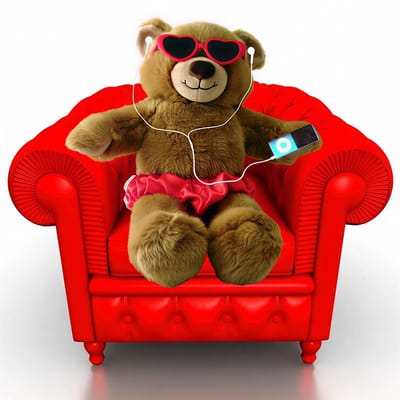 Relaxing Inspirational Music - Chillin' Bear Card 1 (CD)
