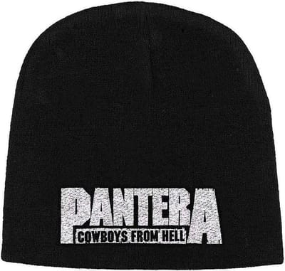 Pantera Cowboys From Hell Unisex Beanie - zwart - Standard