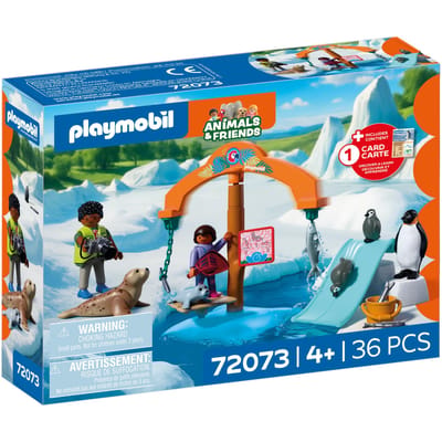 Playmobil – 72073 – Zoo speelset – ijsrijk – pooldieren