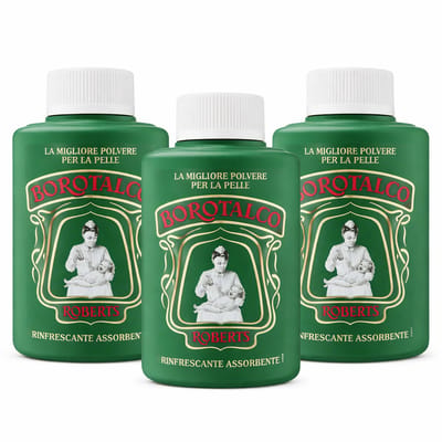 Talkpoeder Borotalco Roberts 3x200gr