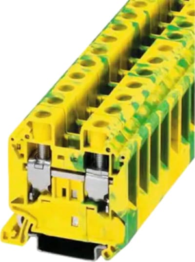 Phoenix Contact 3044212 Aardklem 3-etages 12.2 mm Schroeven Groen, Geel 50 stuk(s)
