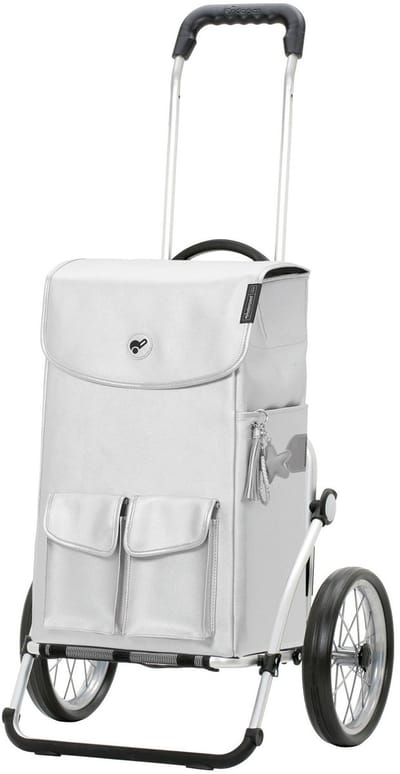 Andersen Shopper Royal Shopper Abbo Winkelwagen 54 cm - 41 L - silber