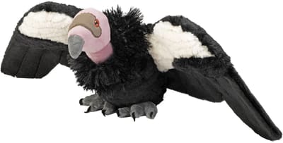 Wild Republic condor knuffel - pluche - 38 cm - roofvogel - gieren - vogels - dierenknuffels