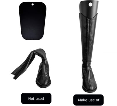 Dailygoods- Laarzensteunen 6 Stuks - Hoogte Laarzen - Antislip - Ventilatie - PP Kunststof - Voorkomt Vouwen en Kreuken - Laarzenhouder