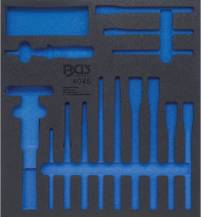 BGS Werkplaatswageninzetstuk 2/3 leeg voor art. 4045 - 4045-1