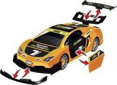 Revell 00832 Pull Back Racing Car, orange Auto (bouwpakket)