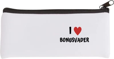 Akyol - i love bonusvader Etui - Vader - de liefste bonusvader - vader cadeautjes - vaderdag - verjaardag - geschenk - kado - 20 bij 9 cm
