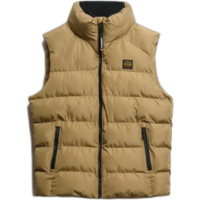 Superdry - Sports pufferbodywarmer - Heren - Gilets
