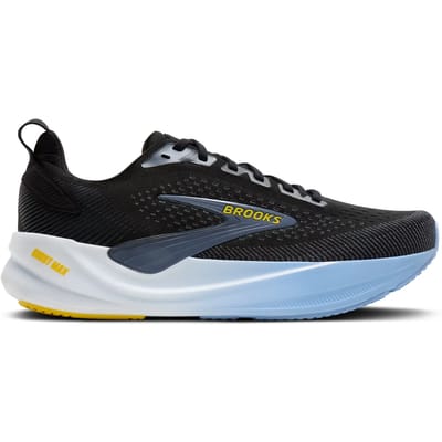 Brooks Ghost Max 4, Mannen, Zwart, Hardloopschoenen, maat: 42