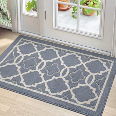 La'Moussawi ® Waterabsorberende Binnen Voetmat met Antislip Onderkant voor Huiselijke Ingangen