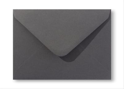 Envelop Vintage  15,6 x 22 cm Atracietgrijs 60 stuks